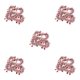 thumbnail image 1 of Monstrate Xmas Tree Ribbon String Hanging Ornament Home Decor Party Garland Christmas Type4 NO4 Monstrate CBP008542, 1 of 4