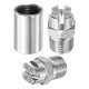 thumbnail image 1 of Uxcell 1/4" BSP Masculino 80° Punta de Pulverización en Abanico Plano [1SET] - Boquilla de Lavadora de Alta Presión con Conector Recto Femenino BSP de 1/4" - [Orificio de 0.66MM], 1 of 7
