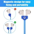 thumbnail image 2 of Becaristey 4pcs/set Sport Earbud Lanyard With Magnetic Connection Secure Portable Easy To Install Strap As Shown 1Set, 2 of 6