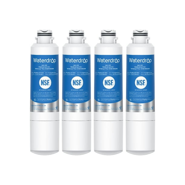 Filtro de agua para refrigerador Waterdrop DA29-00020B para Samsung
