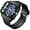 Blue, variant on Big Face Watch for Men Square Large Face Cool Mens Watches with Three Time Zone Countdown Alarm LED