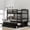 White, variant on [US IN STOCK] Twin over Twin Wood Bunk Bed with Trundle and Drawers,White