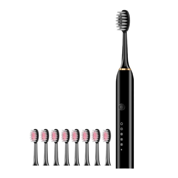 Wovilon Electrical Toothbrush For Adults Rechargeable Soft Bristles Automatic Sound Rechargeable Smart Teeth Cleaning Tool For Couples
