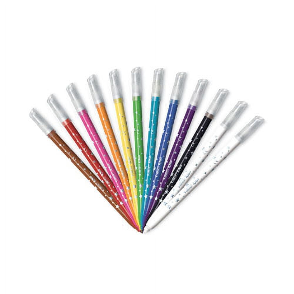 BIC Magic Marker, Flexible Brush Tip (4.5 mm), Assorted Colors, Kids  Coloring, 220-Count Bulk Pack For Kids
