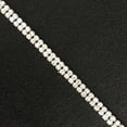 thumbnail image 3 of Cadena Diamantes Densa Doble Hilera Cadena Diamantes Imitación Súper Brillante Cadena Diamantes Con Garra para Rascar Talla Única, 3 of 8