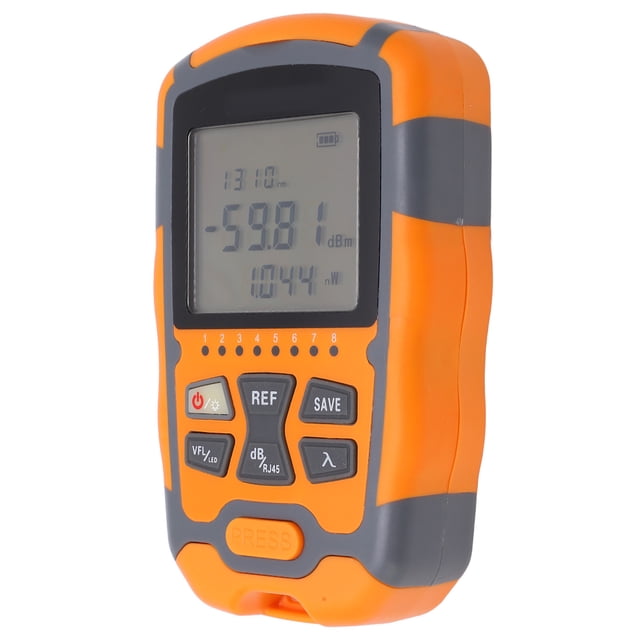 Medidor de potencia óptica Bling Bling AUA M70 portátil con luz LED