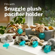 Philips Avent Soothie Pacifier, 0-3 Months, Green, 2 Pack, SCF190/01
