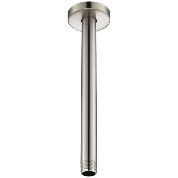 Brazo De Ducha Y Brida De Brazo De Ducha Con Rosca Engrosada De Alta Densidad De Acero Inoxidable De Extensión Montada En Techo Para U4999-Ss Brilliance Inoxidable De 10 Pulgadas