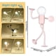 thumbnail image 2 of Cute Bulb Man Night Light for Kids - 2024 Changeable Shape Bulb Man, Mini Desk Lamp with Suction Cup, 2 of 5