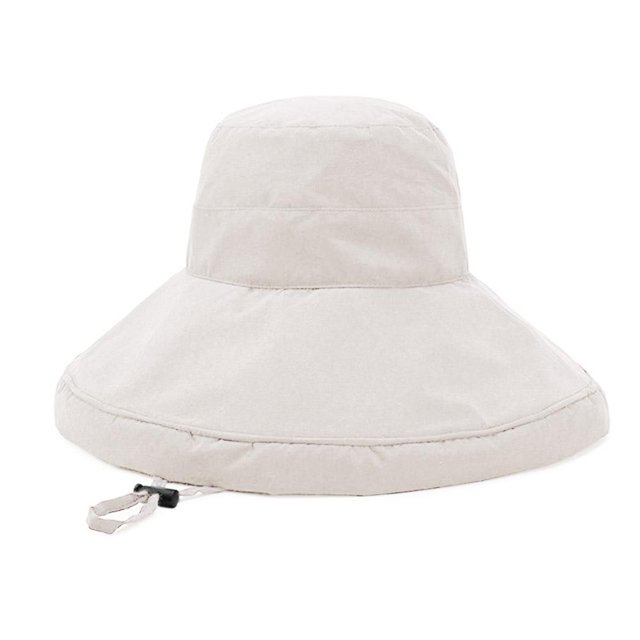 Ruifaya Sombrero de pescador de ala ancha para mujer, sombrero de playa plegable para el verano, gorra para el sol, oferta Y1