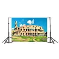 thumbnail image 3 of ABPHOTO 7x5ft Photography Backdrop European Architecture Ancient Roman Coliseum Blue Sky Scene Photo Background Backdrops, 3 of 4