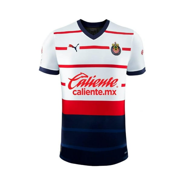 Jersey Puma Chivas Visita 23/24 Hombre Fútbol Guadalajara Blanco XL 763511 01