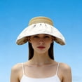thumbnail image 5 of HONHUZH Summer Hats Womens Summer Sun Protection Hat Breathable Casual Outdoor Cap, 5 of 5