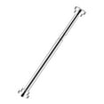 thumbnail image 1 of Adjustable Clothing Rack, Rustproof Adjustable Closet Rod Glossy  for Bathroom 22 Tubes 40-55cm,25 Tubes 55-85cm, 1 of 8