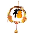 thumbnail image 4 of Corona de Año Nuevo Chino con Luces, Decoración del Año de la Serpiente, Colgante Artificial Estilo B, 4 of 9