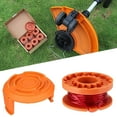 Trimmer Spool Line for Worx，Edger Spool Compatible with Worx trimmer