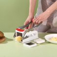 thumbnail image 1 of zanvin Kitchen Accessories, Kitchen Multi-functional Manual Chopper, Shredded Potato Chip Chopper, Gifts for Him, 1 of 5