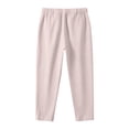 thumbnail image 5 of Pants for Men Summer Wide Leg High Waist Casual Cropped Pant Men's Summer Trendy Plus Size Breathable Solid Color Sports Casual Pants Pink L, 5 of 5