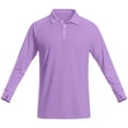 thumbnail image 6 of BVOFAR Long Sleeve Sun Shirts Men Lightweight UPF 50+ Sun Protection Golf Shirt Solid Color Work Shirt Purple XXL, 6 of 10