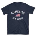 thumbnail image 1 of Clementon New Jersey Patriot Men's Cotton T-Shirt, 1 of 1