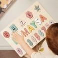 thumbnail image 2 of Jindong Children's Personalized Name Puzzle Wooden Educational Toy Birthday Gift, 2 of 5