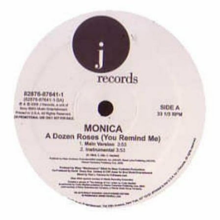 Monica Dozen Roses You Remind Me (Vinyl Record)