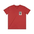 thumbnail image 2 of Metal Pride 2023 Heart - Men's Fitted V-Neck Short Sleeve Tee - By A.Melo Originals, 2 of 2