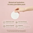 thumbnail image 4 of "Soonsoojaa Portable One-Step Water Cleansing Pad 2pads(8ml) x 10ea (20pads) #Fits in your pouch! #Easy portable cleansing pads", 4 of 7