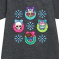 thumbnail image 2 of Lol Surprise! - Snowflake Wreath - Toddler & Youth Girls Fleece Dress, 2 of 4