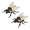 D, variant on Moocorvic 3 Pcs Realistic Insect Wind-up with Interactive Head and Tail, Movement Mechanical Insect Models for Educational Play Indoor Outdoor Use April Fool's Day Favors and Bug