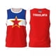thumbnail image 2 of Camiseta deportiva de baloncesto para hombre con la bandera de Yugoslavia, para correr, fitness, multifunción, sin mangas, con nombre personalizado exclusivo, 2 of 5