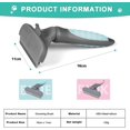 thumbnail image 5 of Pet Grooming Brush 95% Floating Hair Removal for Cats Dogs Skin Friendly Detangling Tool Stainless Steel Open Comb (Green), 5 of 5