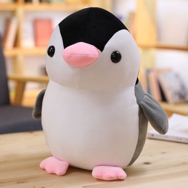 DEBGFS Creative Modeling Cute Penguin Doll Plush Toy 25CM,pink