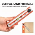Angular Level Ruler Multifunctional Marking Level Ruler, Adjustable Positioning Marking ...