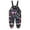 Butterfly, variant on Toddler Waterproof Jumpsuits Girls Butterfly Rainwear Adjustable Strap Overalls Outdoor Printed Unisex Casual Jumpsuit, Black, 4 Years