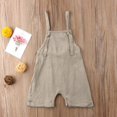 thumbnail image 3 of Tout-petits Garçon Fille Bib Pantalons Romper Combinaison Tenues de Combinaison de Jeu, 3 of 4