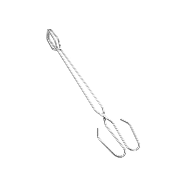 Pinzas para barbacoa Herramientas para barbacoa Pinzas de cocina Pinzas para leña para exteriores Senderismo Asar a la parrilla M