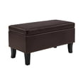 thumbnail image 4 of Pemberly Row Ottoman in Espresso, 4 of 8