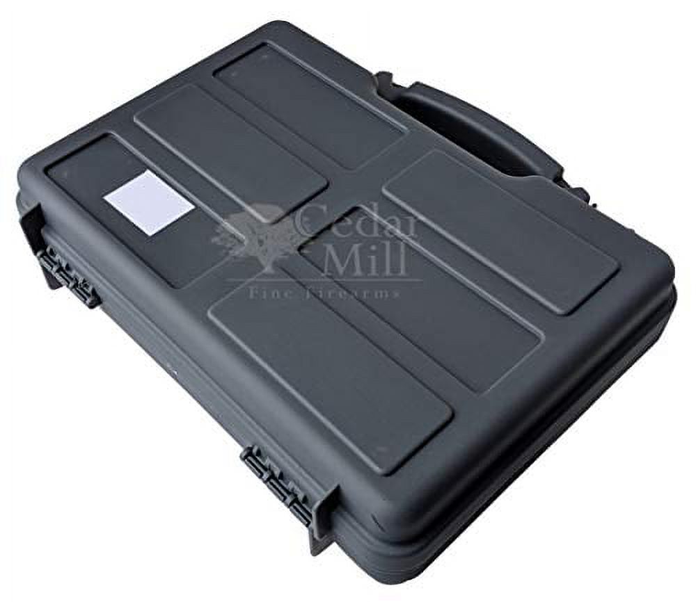 Premium Pick & Pluck Hard Pistol Case - 12 x 8 | Urban GRAY