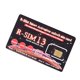 thumbnail image 2 of R-SIM 13 Tarjeta de desbloqueo RSIM Sup Sim Chip Reemplazo para iPhone XR / XS / X / 8 / 8p / 7 / 7p / 6s Adaptador de desbloqueo Inevent DZ5106-00B, 2 of 7