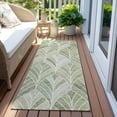 thumbnail image 6 of Addison Rugs Chantille Indoor/Outdoor Transitional Geometric Sage Washable Runner Rug, 2'3" x 7'6", 6 of 6