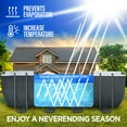 thumbnail image 5 of Shop Square 16' x 36' Rectangle Solar Pool Cover, 12 Mil, for Inground and Above Ground Pools, Blue, 5 of 8