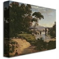 thumbnail image 2 of Trademark Fine Art "The Bridge at Narni" Canvas Art by Jean Baptiste Corot, 2 of 2