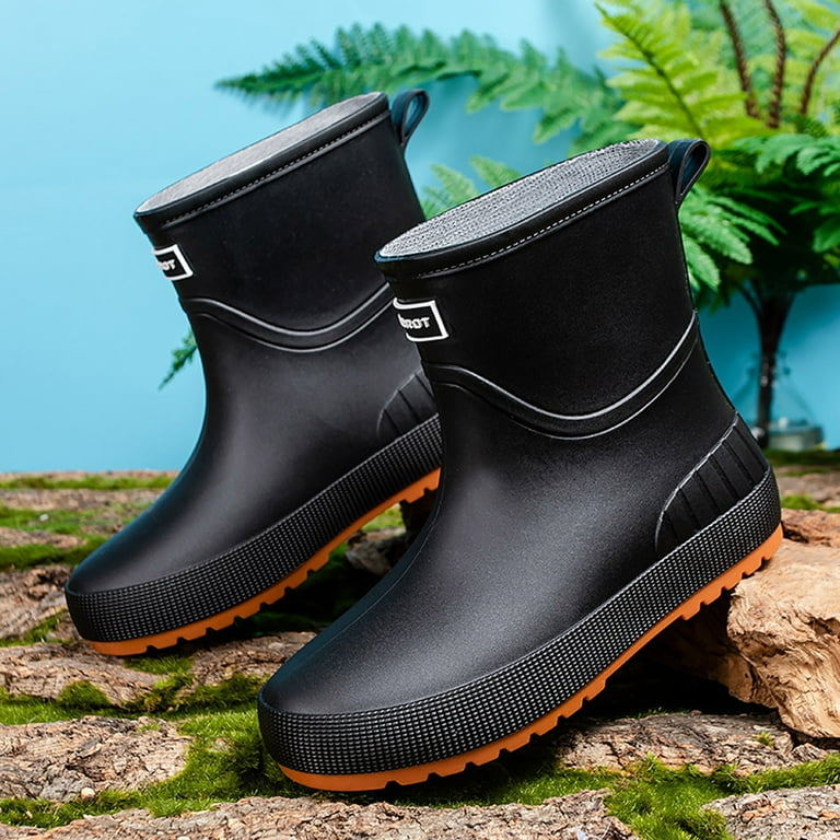 Clear rain boots walmart sale