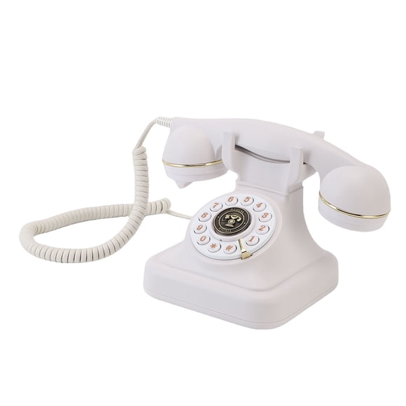 Audio Guest Book, 32GB Retro Telephone, Micro Storage Card, Retro Audio Telephone, Message Voicemail for Wedding Birthday Anniversary Party for Home, Hotel
