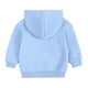 thumbnail image 2 of Gibobby Sudadera Forro Polar clásico con Cuello RedondoSudadera de lana para niños pequeños y niñas(Azul claro, 2-3 Años), 2 of 5