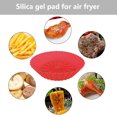 thumbnail image 3 of FLhrweasw Revestimiento Silicona para Freidora Aire Cesta Antiadherente Grado Alimenticio Alfombrilla Aceite (rojo), 3 of 6