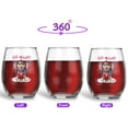 thumbnail image 2 of Hello Welcome Winter The Ski Golden Retriever Snowy Day 15oz Stemless Wine Glass Mug Goldens Dog Lover Gifts Idea Wine Glasses Cup - 13013, 2 of 5