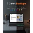 thumbnail image 4 of Funda de teclado CHESONA para Samsung Galaxy Tab S9 FE 10.9, 4 of 8