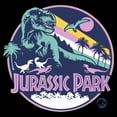 thumbnail image 2 of Men's Jurassic Park Retro Dino Logo  Graphic T-Shirt, 2 of 5